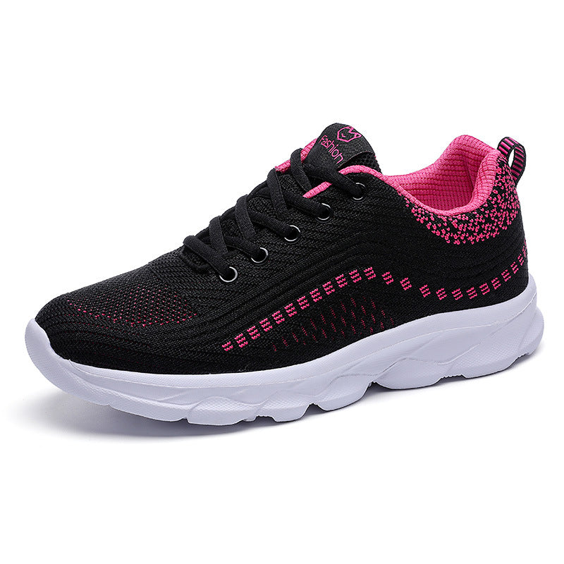 Damen nan ultraleichter Komfort-Gehsneaker für Alltag und Freizeit mit nahtlosem Strickobermaterial, reaktionsfreudiger Luftkissen-Zwischensohle und gepolstertem Fersenkragen Echo Archiv