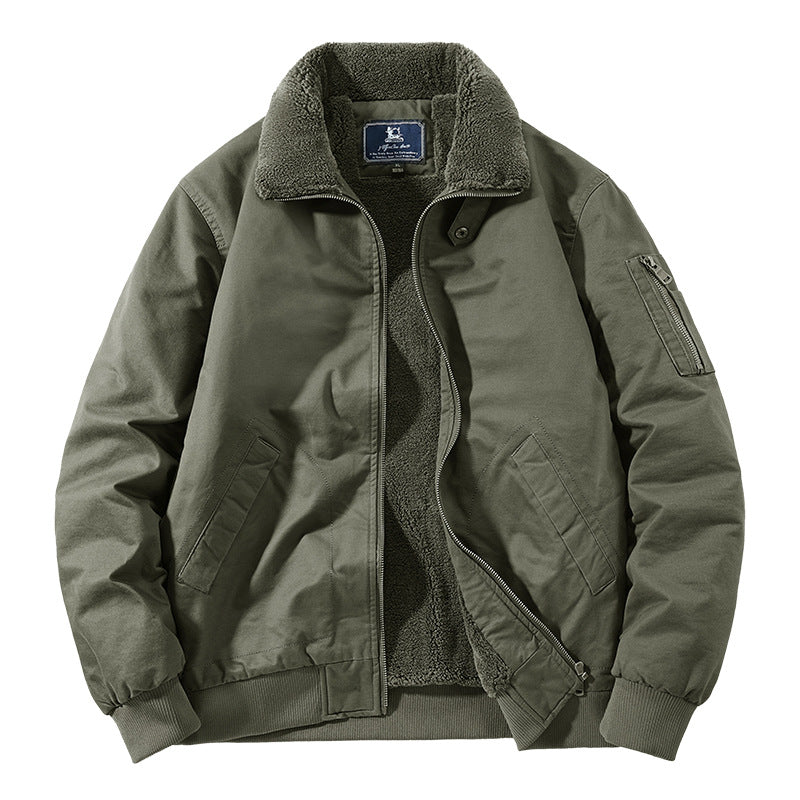 Herren Urbaner Blousonjacke mit Teddyfutter Echo Archiv