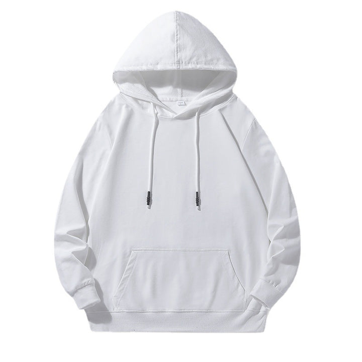 Unisex Oversize Kapuzenpullover aus schwerem Baumwollfleece mit Kängurutasche und verstellbarem Tunnelzug Echo Archiv