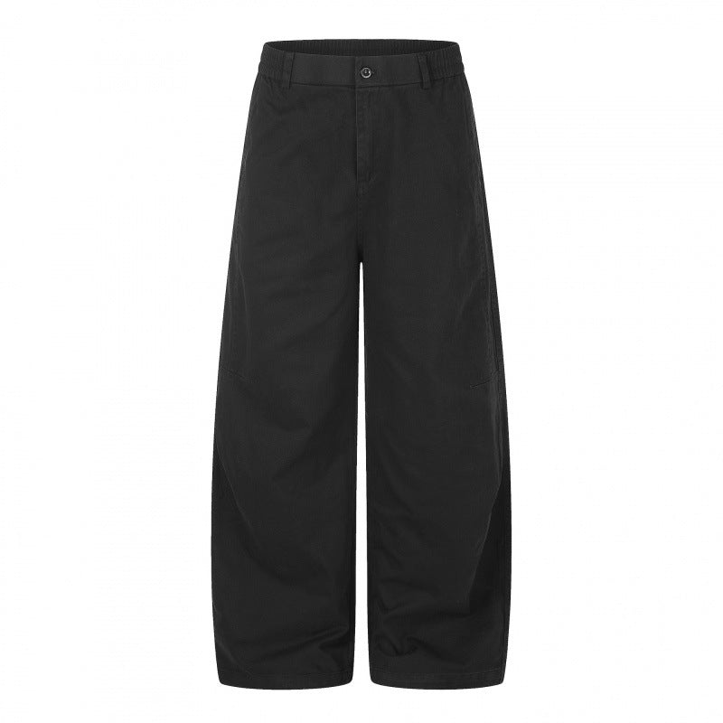Damen Weite Culotte-Hose mit hohem Bund, elastischem Einsatz und Utility‑Nähten Echo Archiv