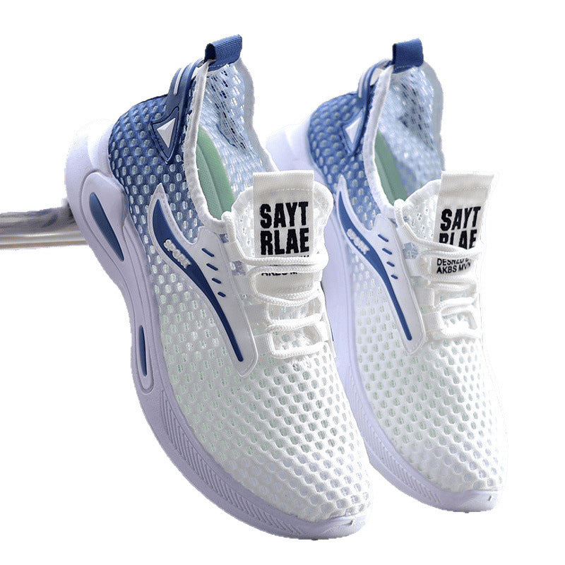 Damen Sportliche Mesh-Sneaker mit rutschfester Sohle und atmungsaktiver Struktur Echo Archiv