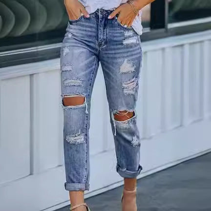 Damen destroyed Boyfriend Jeans Echo Archiv