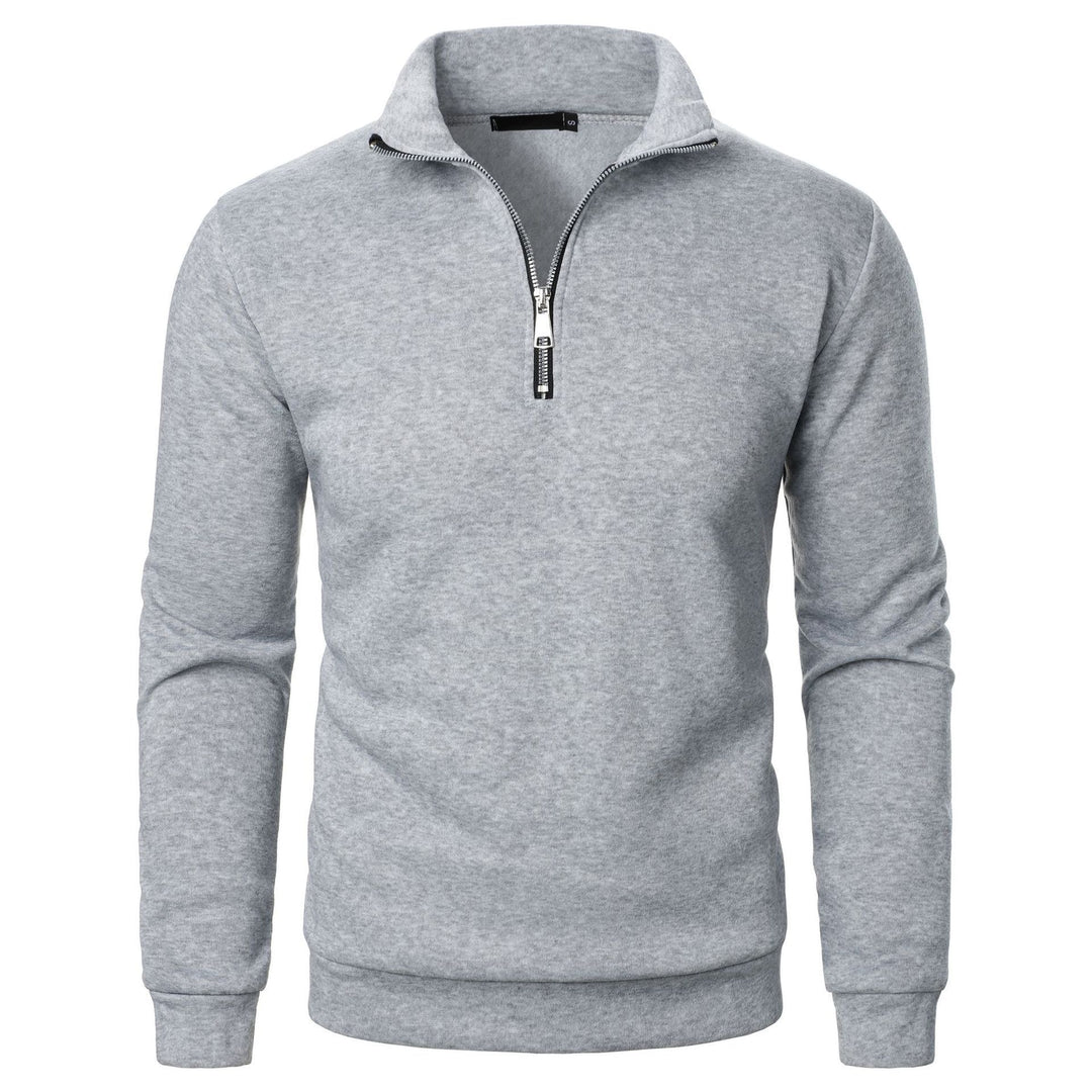 Herren Pullover mit kurzem Reißverschluss Echoarchiv