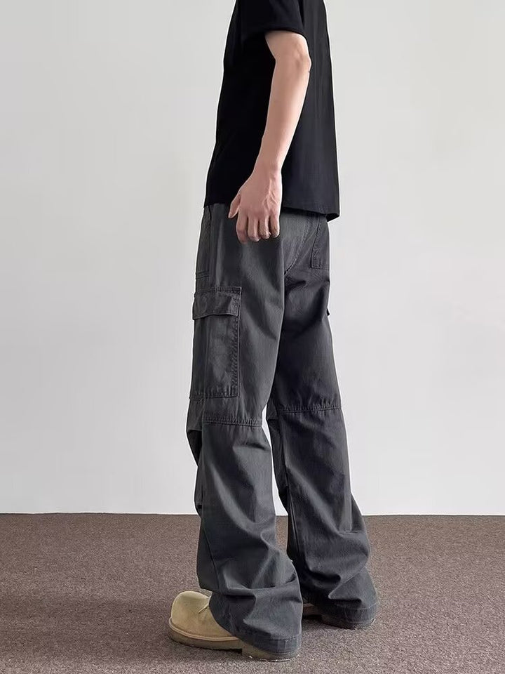 Herren Lässige Oversized Cargo-Hose Echoarchiv