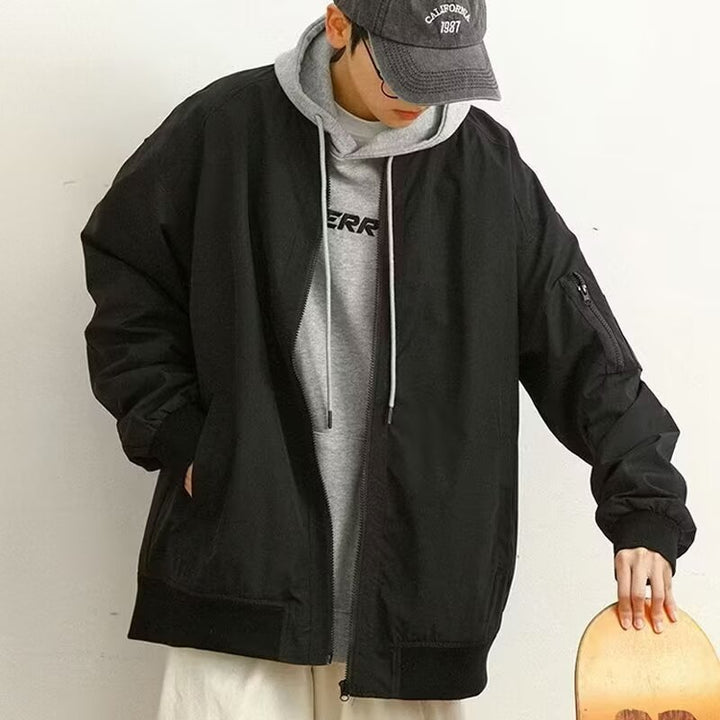 Unisex Oversized Übergangsjacke Echoarchiv