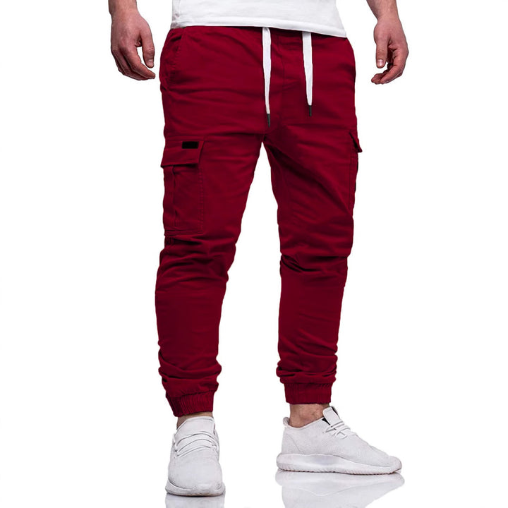 Herren Cargo-Jogginghose mit elastischem Bund und mehreren Taschen Echoarchiv