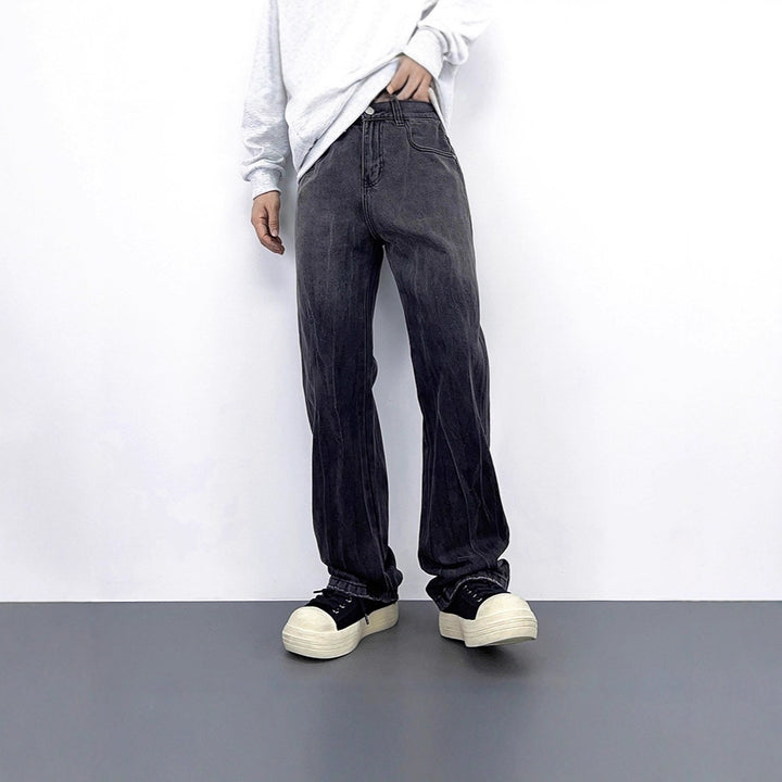 Damen Hohe Taille Baggy Jeans Echoarchiv