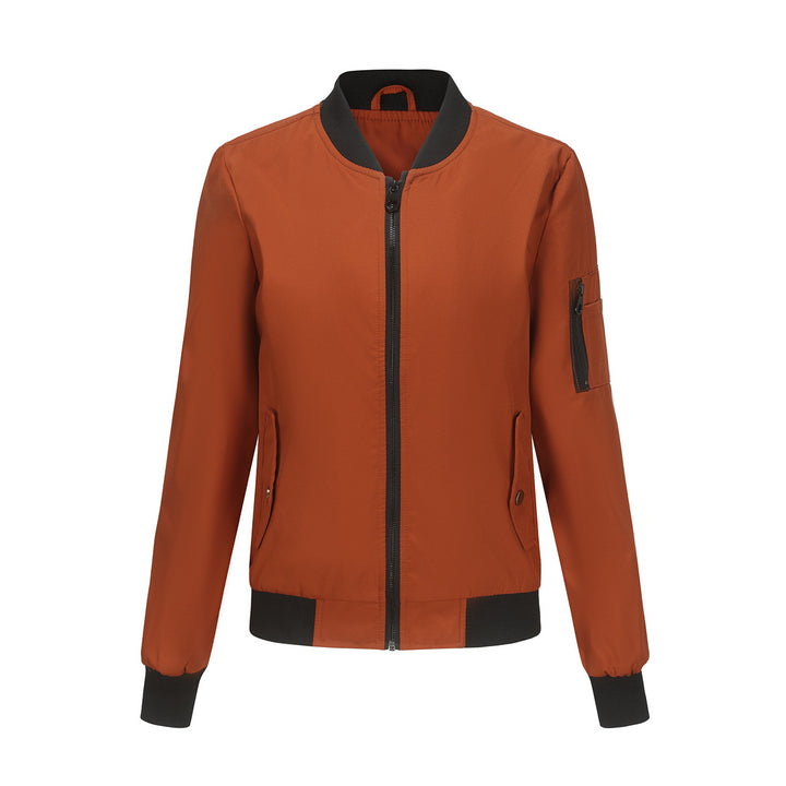 Damen nan leichte Bomberjacke mit Ärmeltasche, kontrastbündchen und sportiver Passform Echo Archiv