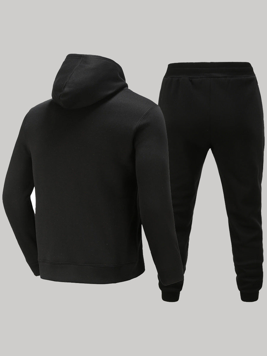 Herren Sportlicher Kapuzenpullover mit passendem Jogginghosen-Set Echoarchiv