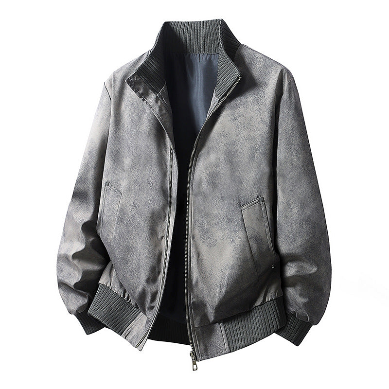 Herren Modische Bomberjacke Echo Archiv