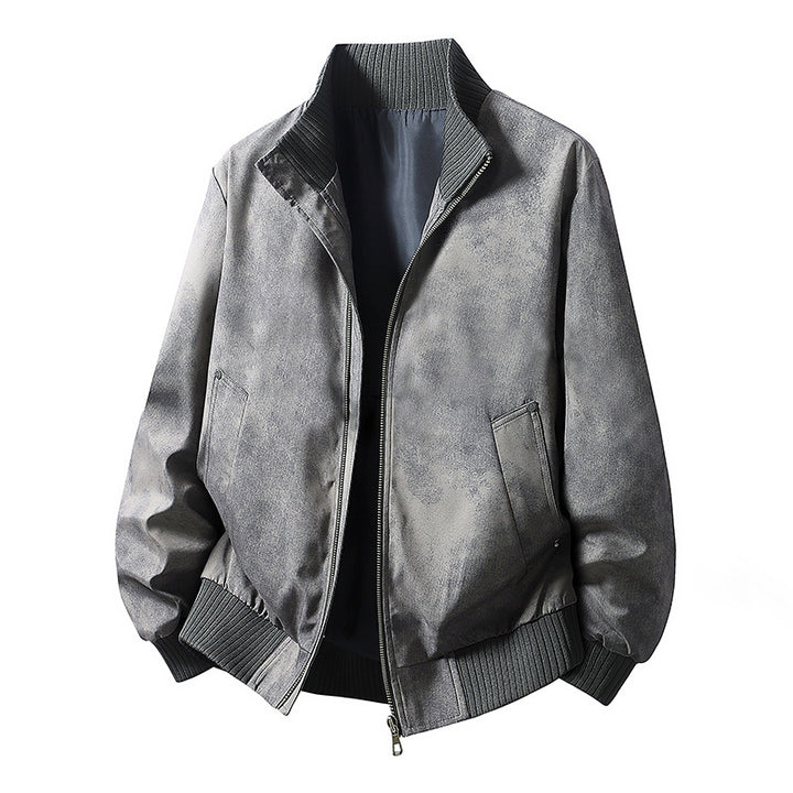 Herren Modische Bomberjacke Echo Archiv