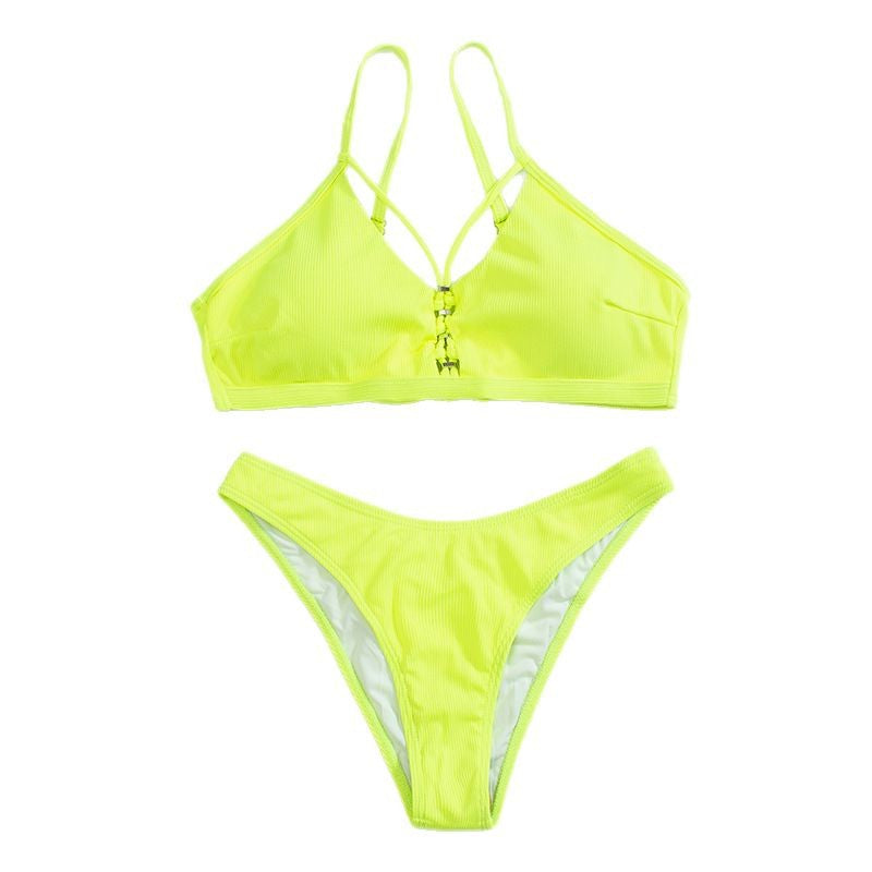 Damen Bikini-Set mit raffinierten Trägersystem und elegantem Verschluss Echo Archiv