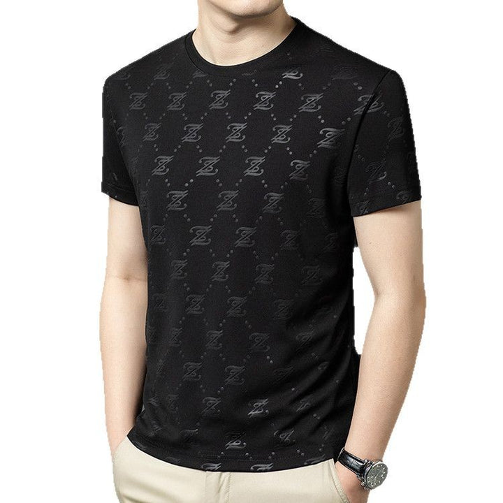 Herren modernes T-Shirt mit stylishen Muster Echoarchiv