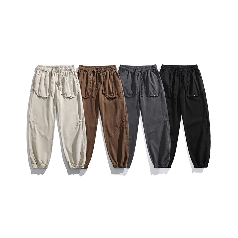 Herren Utility-Joggerhose mit übergroßen Klappentaschen, Tunnelzugbund und elastischen Bündchen Echo Archiv