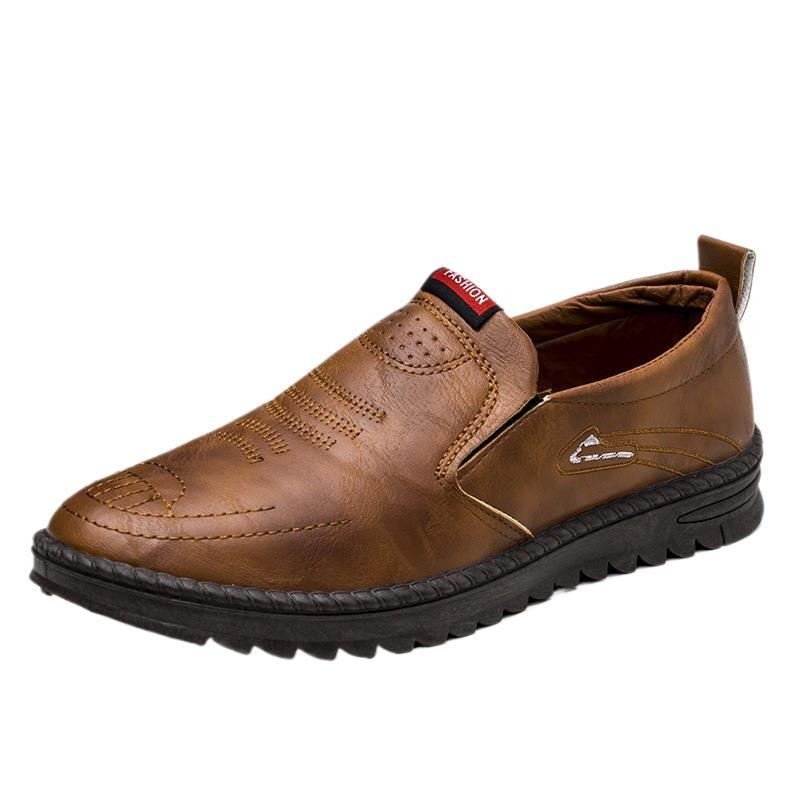 Herren Bequeme Slip-On Mokassins Echoarchiv