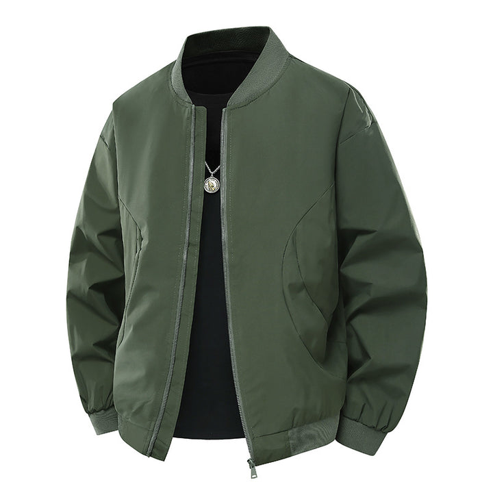 Herren Lässige Bomberjacke Echo Archiv