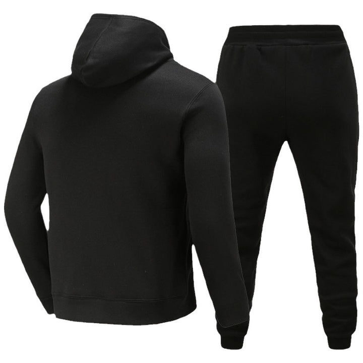 Herren Hoodie und Jogginghose Set mit praktischem Kängurutaschen-Design Echoarchiv