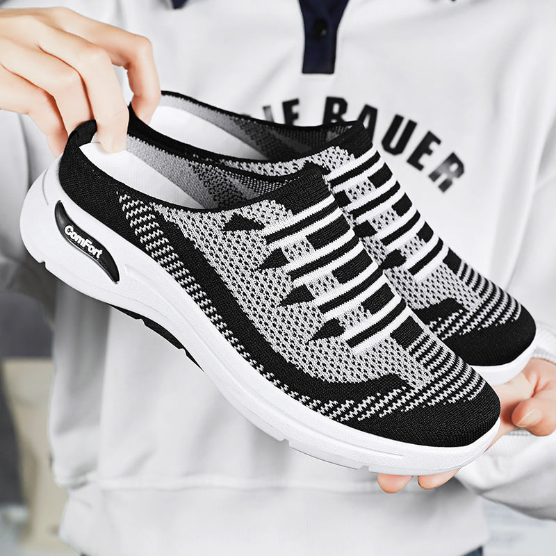 Damen Komfortable Slip-On Sneakers mit elastischem Obermaterial Echo Archiv