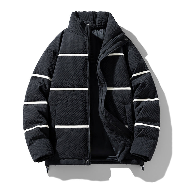 Herren isolierte Pufferjacke mit atmungsaktiver Membran und praktischem Kapuzensystem Echoarchiv