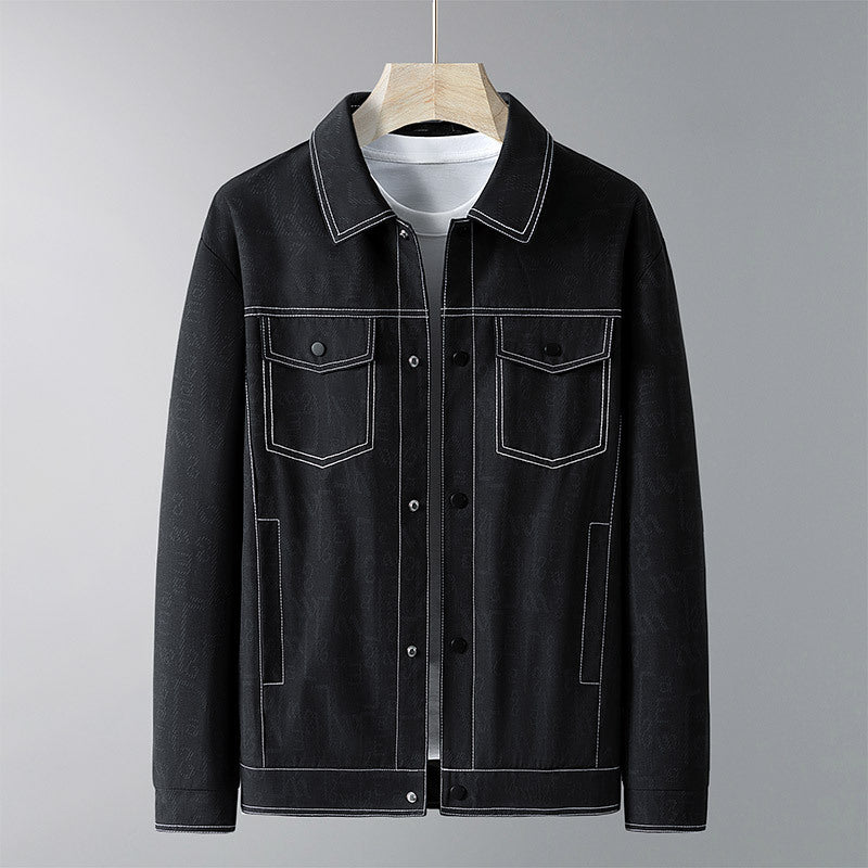 Herren Modische Überziehjacke Echo Archiv
