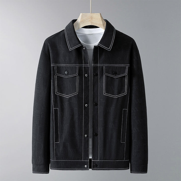 Herren Modische Überziehjacke Echo Archiv