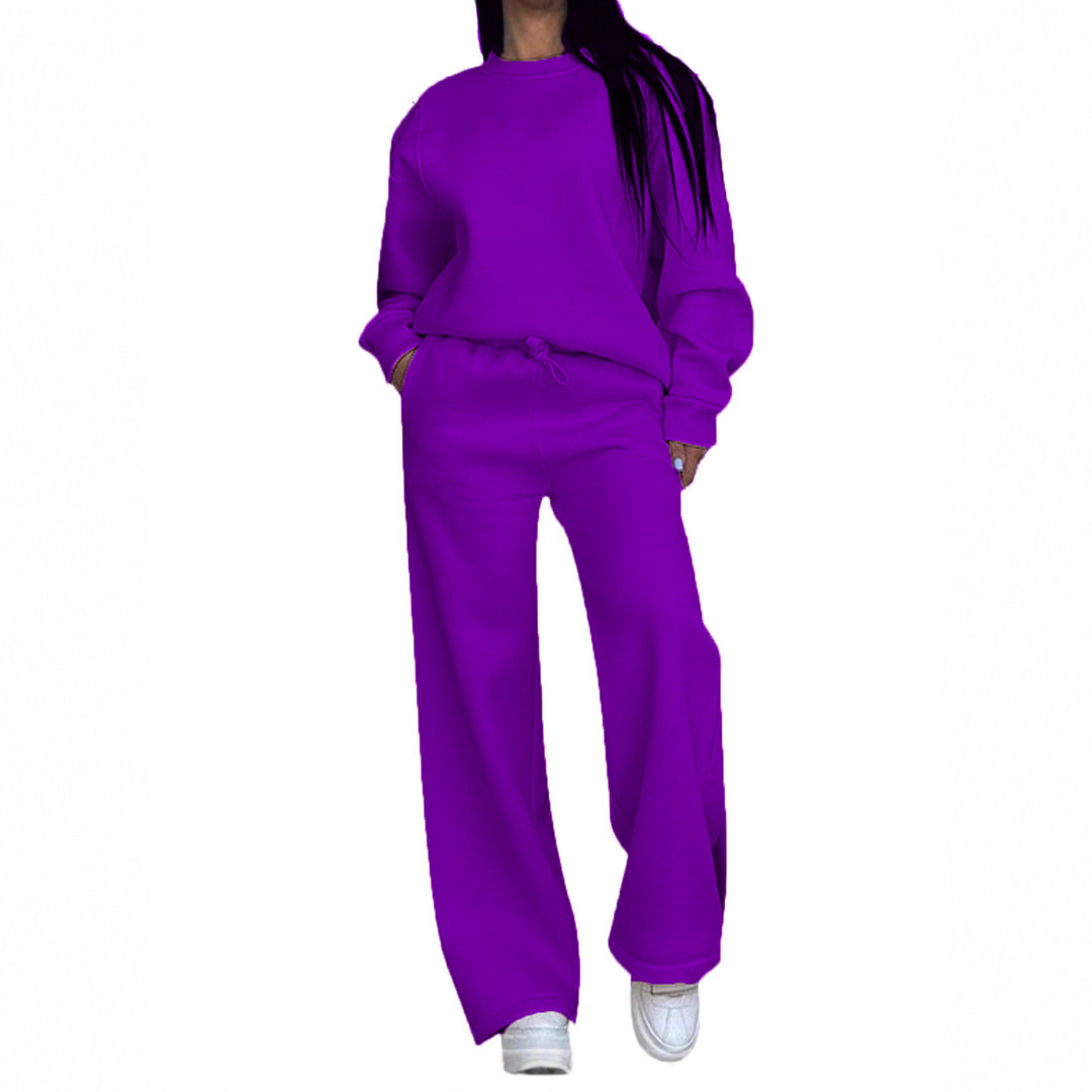 Damen nan lässiges Oversize Sweatshirt und weite Jogginghose Set Echo Archiv