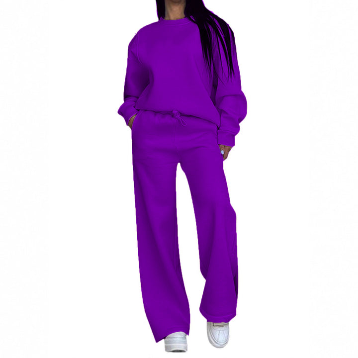 Damen nan lässiges Oversize Sweatshirt und weite Jogginghose Set Echo Archiv