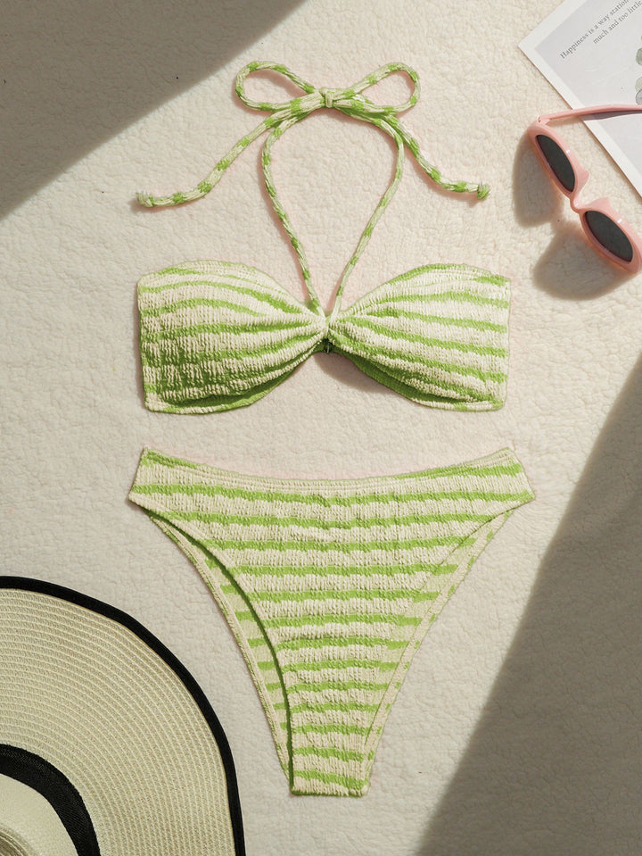 Damen Bikini-Set mit strukturierter Oberfläche Echo Archiv