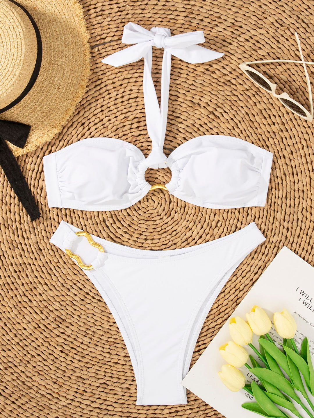 Damen Bikini mit raffiniertem Knoten-Design Echo Archiv