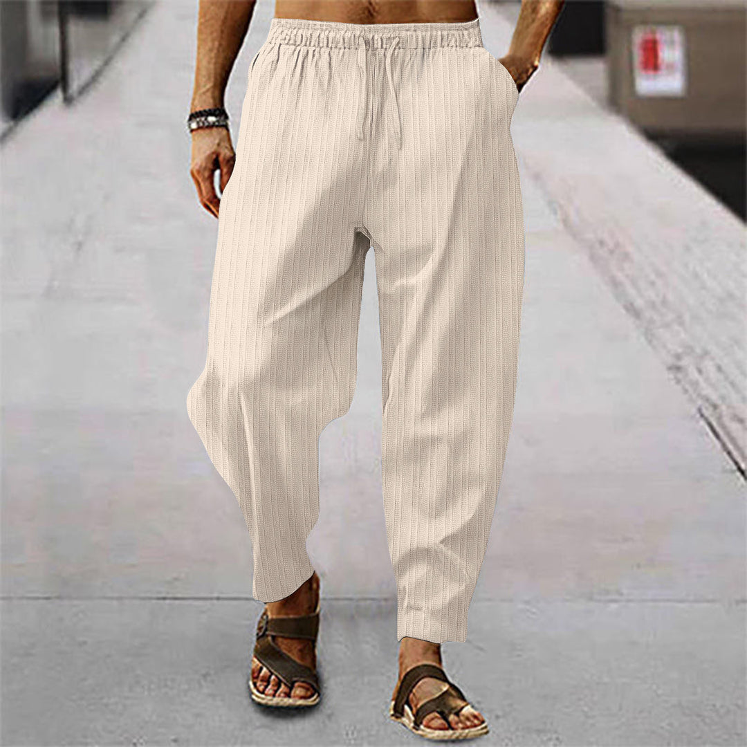 Herren Relaxed Fit Nadelstreifenhose Echoarchiv
