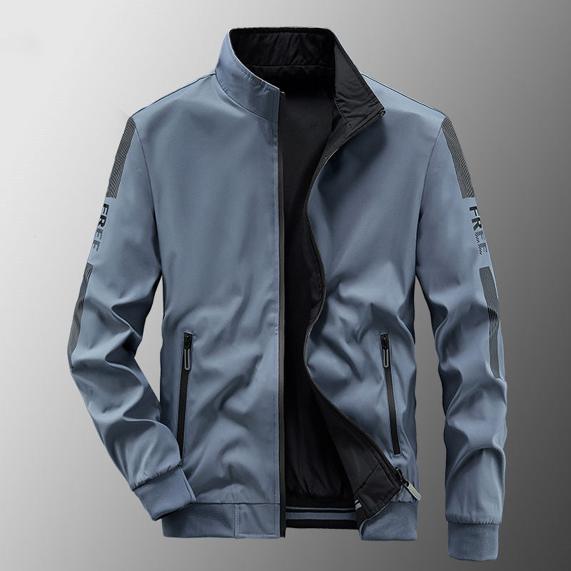 Herren Sportliche Windbreaker Jacke Echo Archiv