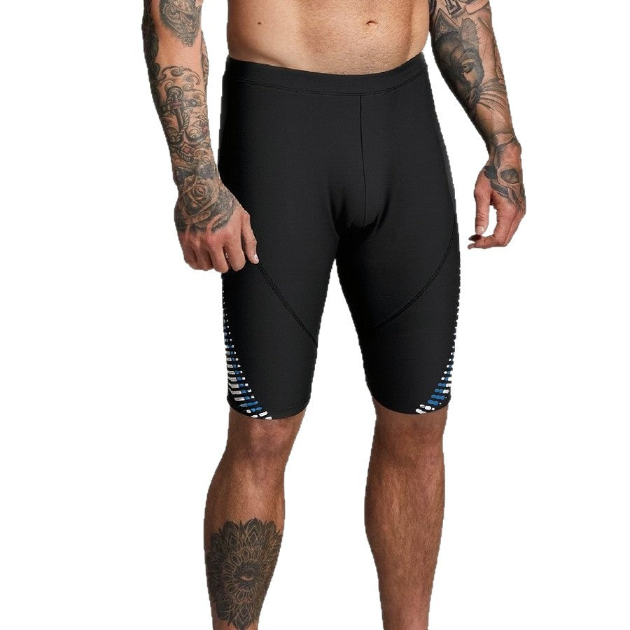 Herren Schwimmshorts mit kompressiver Passform und stylischen Designelementen Echo Archiv