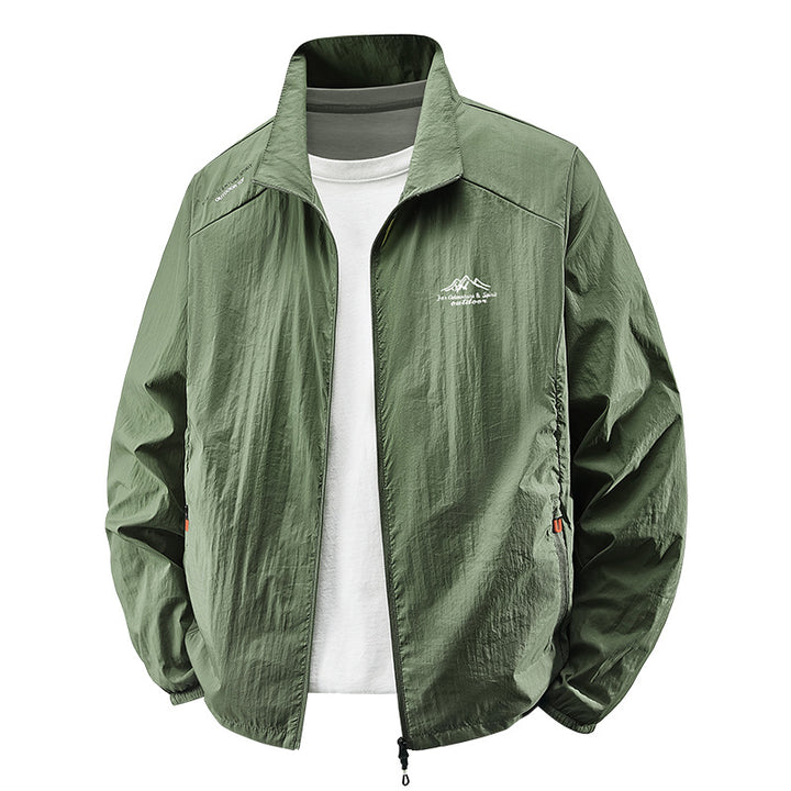 Herren Leichte Reisewindjacke Echo Archiv