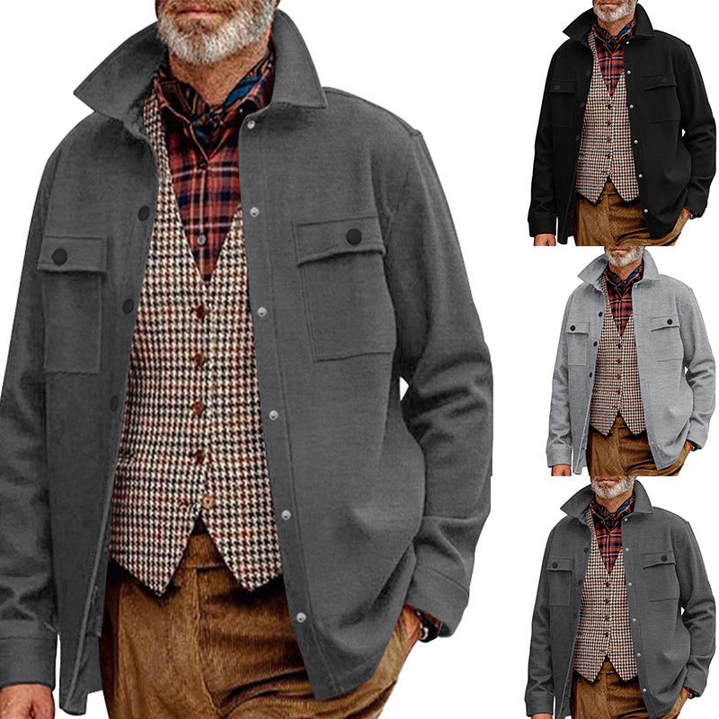Herren lässige Outdoor-Jacke mit praktischen Taschen und modernem Schnitt Echoarchiv