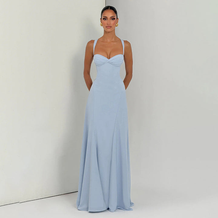 Damen Elegantes und figurbetontes Abendkleid mit drapierten Cups Echo Archiv