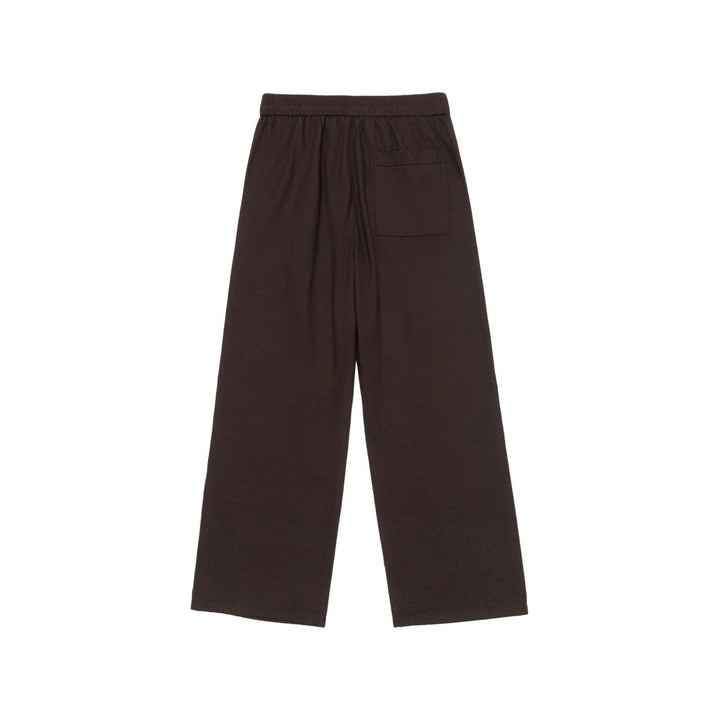 Damen Weite Culotte-Hose aus Baumwollmix mit elastischem Bund und Tunnelzug Echoarchiv