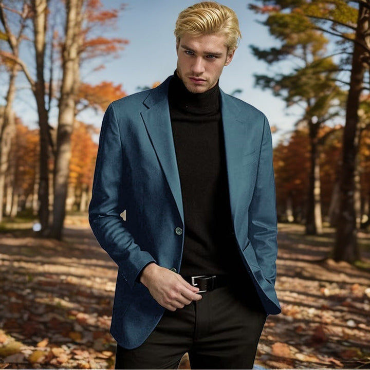 Herren Eleganter Blazer mit stilvollem Schnitt und hochwertigem Material – Tianoro