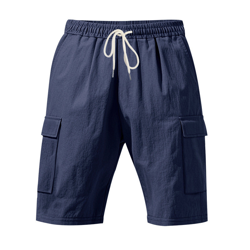 Herren Cargo-Shorts mit mehreren praktischen Taschen und elastischem Bund Echoarchiv