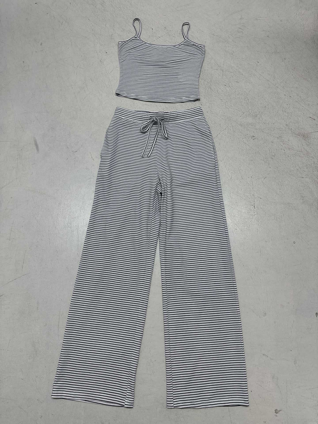 Damen lässiges Sport-Set aus hochwertigem Jersey mit durchgehendem Gummizug Echo Archiv