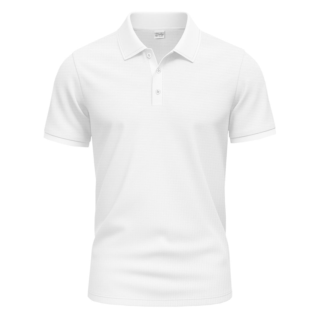 Herren Sportliches Poloshirt mit feuchtigkeitsableitenden Eigenschaften und strukturiertem Design Echoarchiv