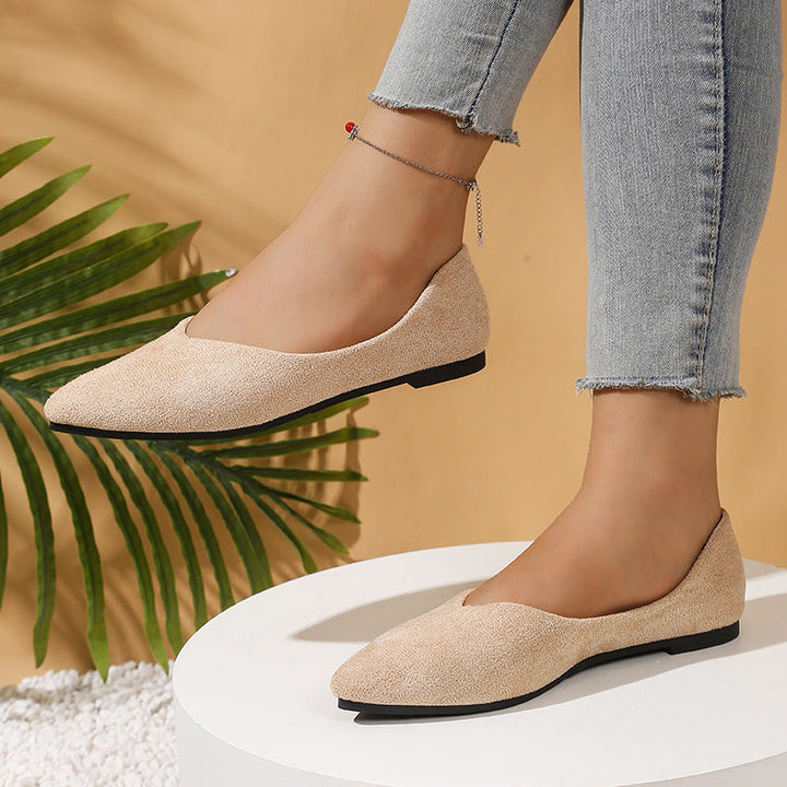 Damen elegante Ballerinas mit spitzer Zehenpartie und ultraleichter Sohlenkonstruktion Echoarchiv