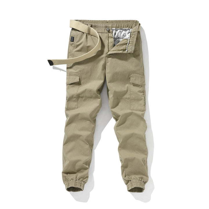 Herren Cargo-Hose mit elastischem Bund und verstellbarem Gurt Echoarchiv
