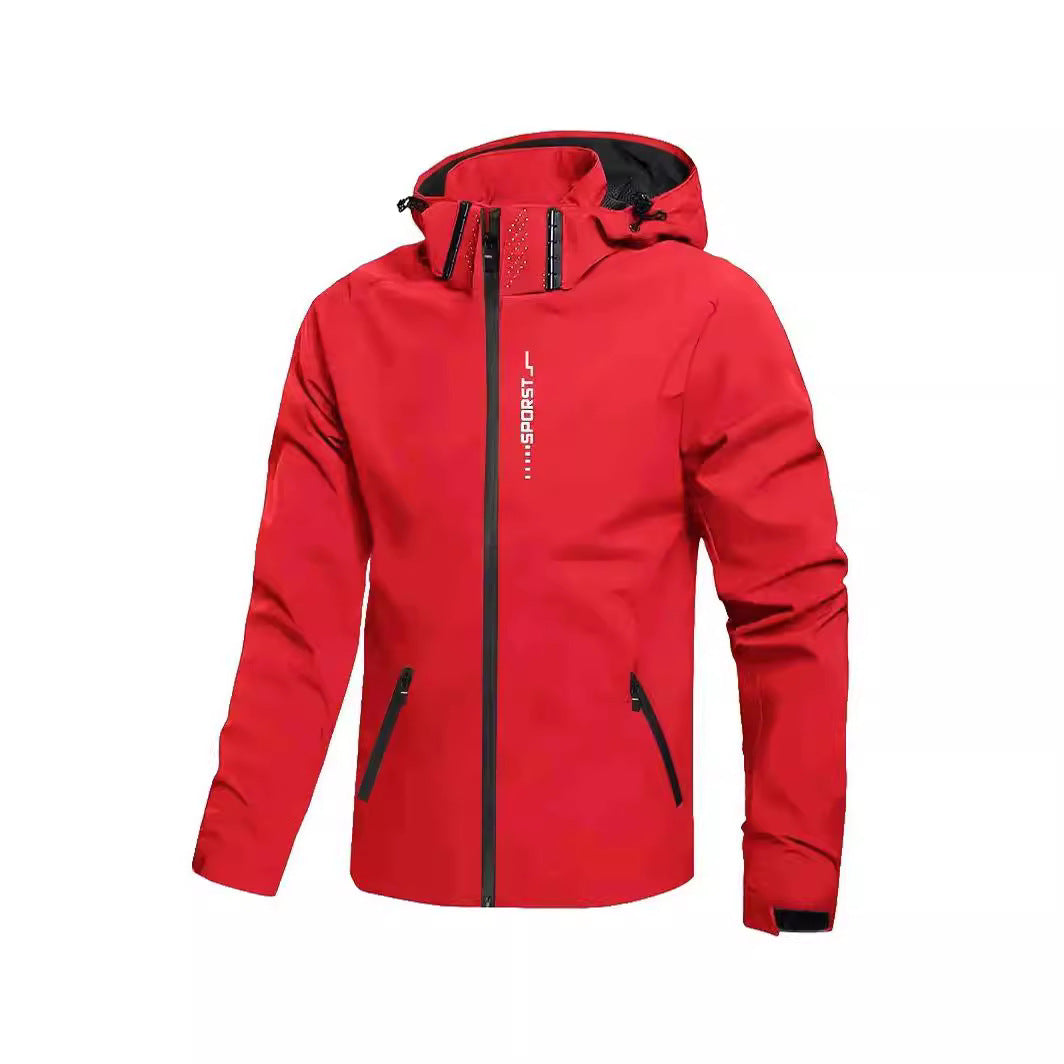 Herren Wetterfeste Sportjacke Echo Archiv