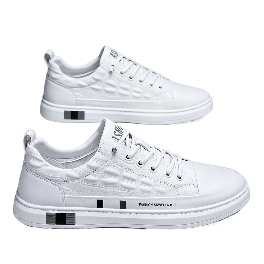 Herren Modische Sneaker aus Kunstleder Echoarchiv