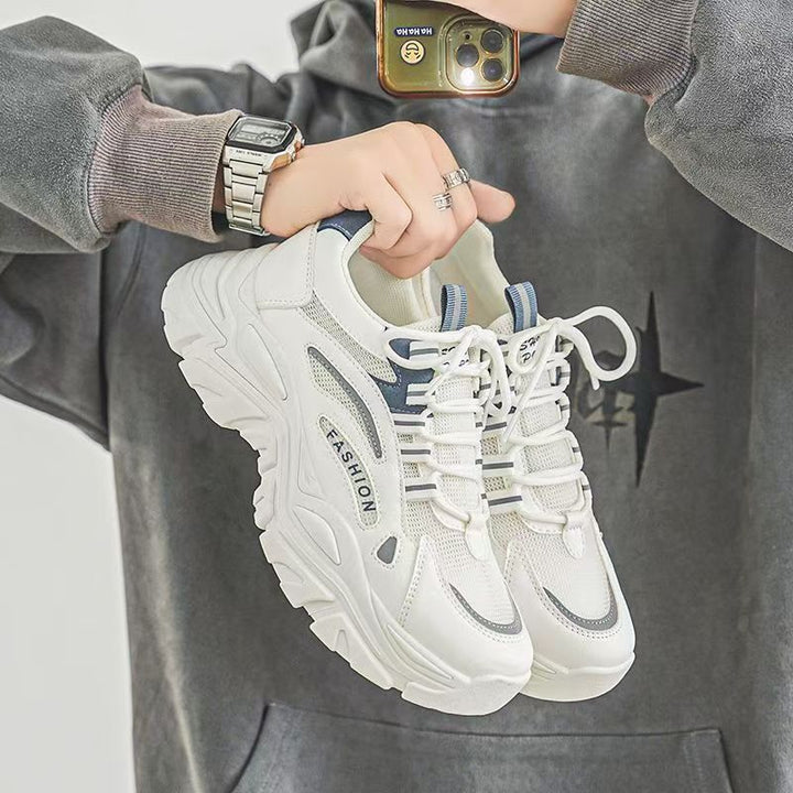 Damen modische chunky Sneakers mit atmungsaktiver Obermaterialstruktur und rutschfester Sohle Echo Archiv