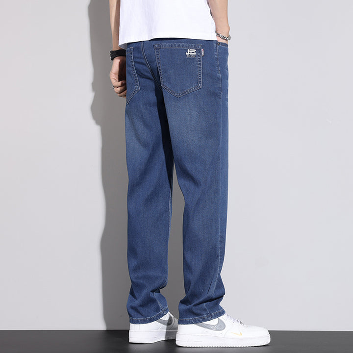 Herren lässige Relaxed Fit Jeanshose Echoarchiv