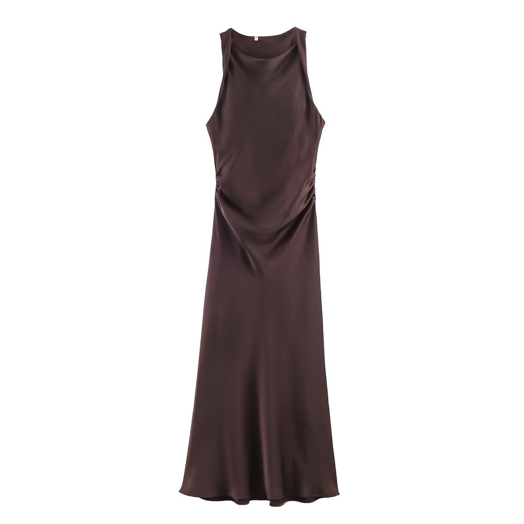 Damen elegantes Sommerkleid mit fließendem Schnitt und charmanten Rüschendetails Echo Archiv