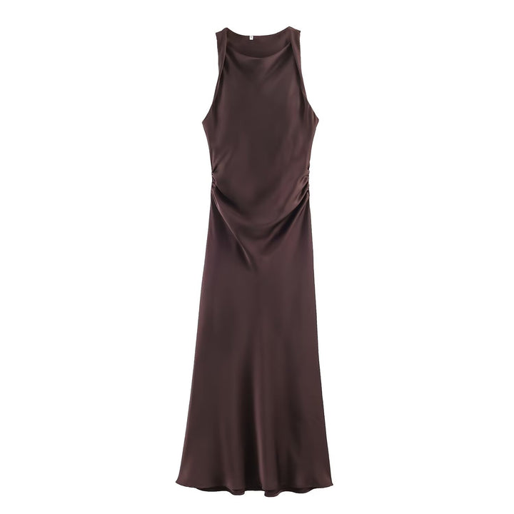 Damen elegantes Sommerkleid mit fließendem Schnitt und charmanten Rüschendetails Echo Archiv