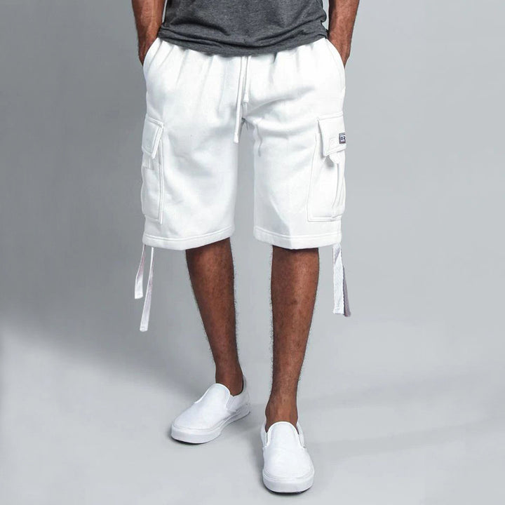 Herren modische Cargo-Shorts mit praktischen Taschen und verstellbarem Kordelzug Echoarchiv