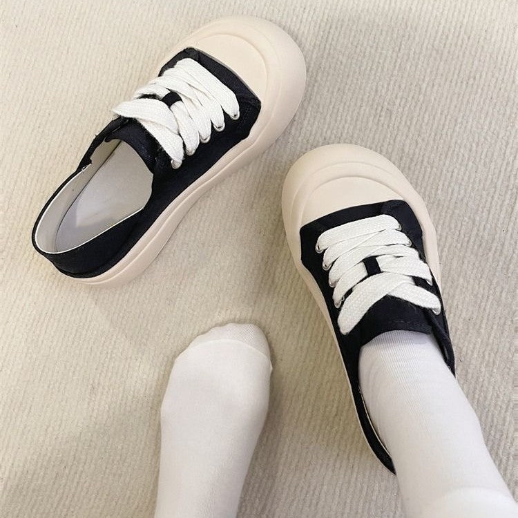 Damen Bequeme Sneaker aus hochwertigem Material mit elastischen Schnürsenkeln Echo Archiv
